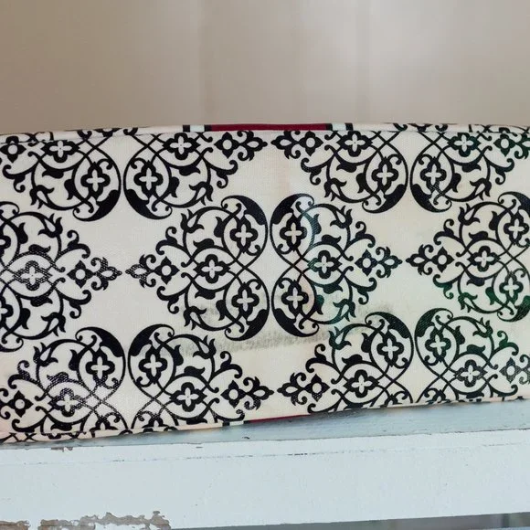 Brighton Black and Red Tote Bag - Picture 4 of 9